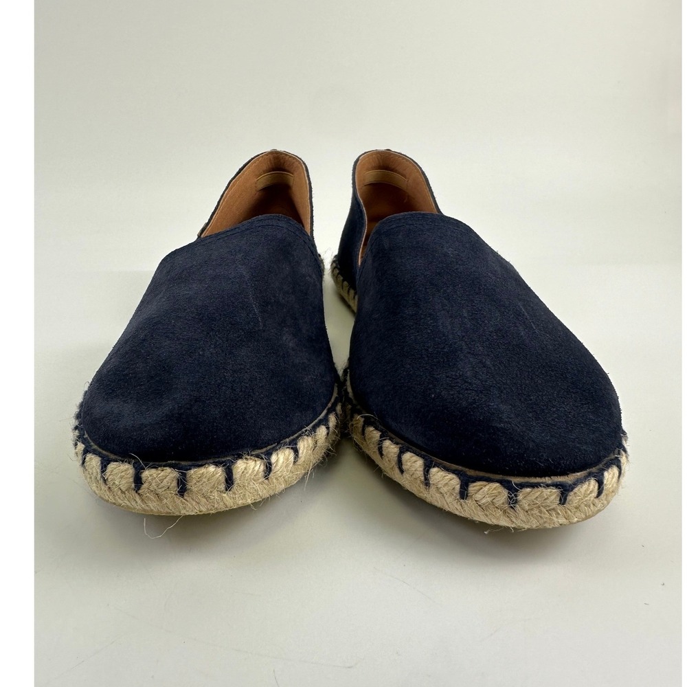 Verbenas Carmen Navy Blue Suede Espadrille Flats Spain Slip On Women 40 US 9-9.5 - Picture 3 of 12
